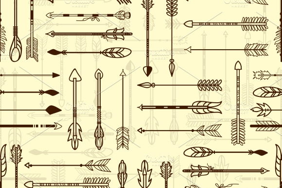 American Indian Arrows Pattern