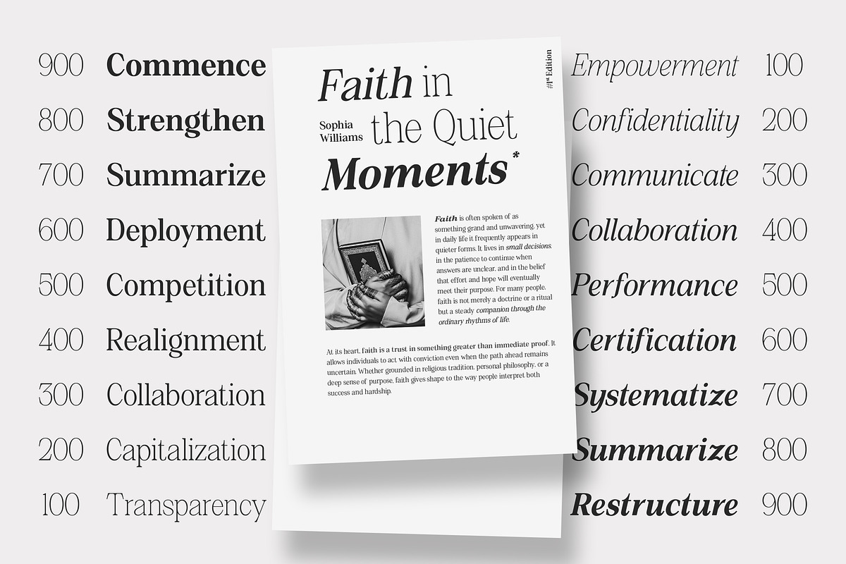 Silvera Text, a Serif Font by Soft Creative (Photo 5 of 10)