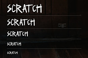 Scratch, a Font by Midnight Grim (Thumbnail 5 of 5)