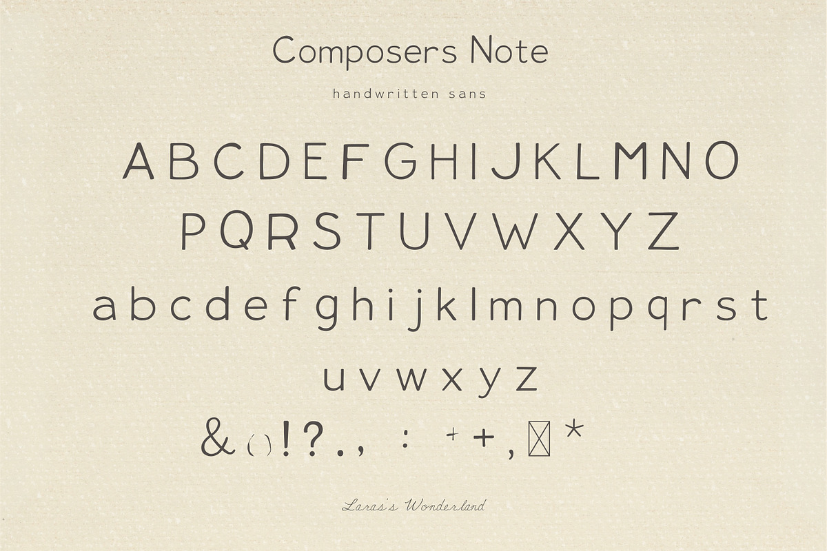Artistic Vintage Script and Sans Duo, a Handwritten Font by Laras Wonderland (Photo 8 of 10)