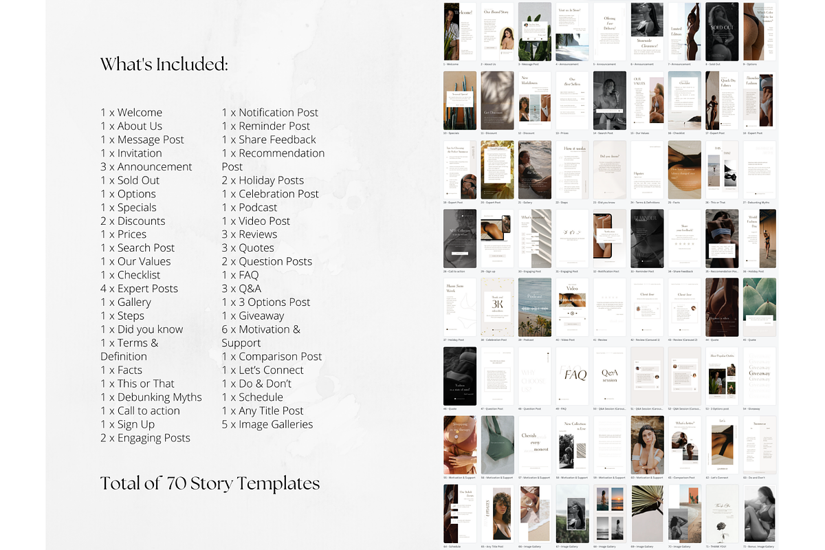 70 Swimwear Store/Shop Stories, a Social Media Template by PatternLab. (Photo 2 of 9)