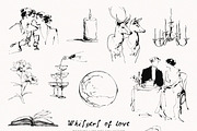 Whispers of Love – Wedding Fine Art, a Decorative Illustration by PeDe Designs (Thumbnail 3 of 13)