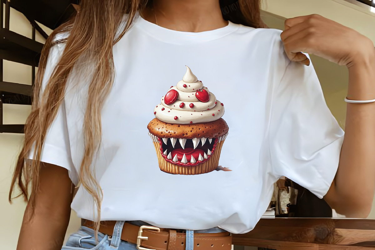 Halloween Cupcake PNG, an Illustration by CrexoraLab (Photo 3 of 5)