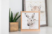 Watercolor Animals Set, an Animal Illustration by Flo Sacred Art (Thumbnail 7 of 11)
