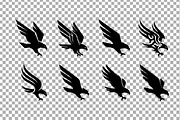 Eagle Silhouette Vector Dynamic, an Object Graphic by Artonix (Thumbnail 3 of 3)