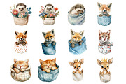 Animal in the Pocket Clipart, an Illustration by Design Market (Thumbnail 2 of 3)