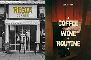 Wine in Bodega Mid-century Display, a Sans Serif Font by Struvictory.art (Thumbnail 7 of 9)