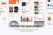 CookBok - Recipe Premium UI KIts App, an App Template by Minialis (Thumbnail 5 of 6)
