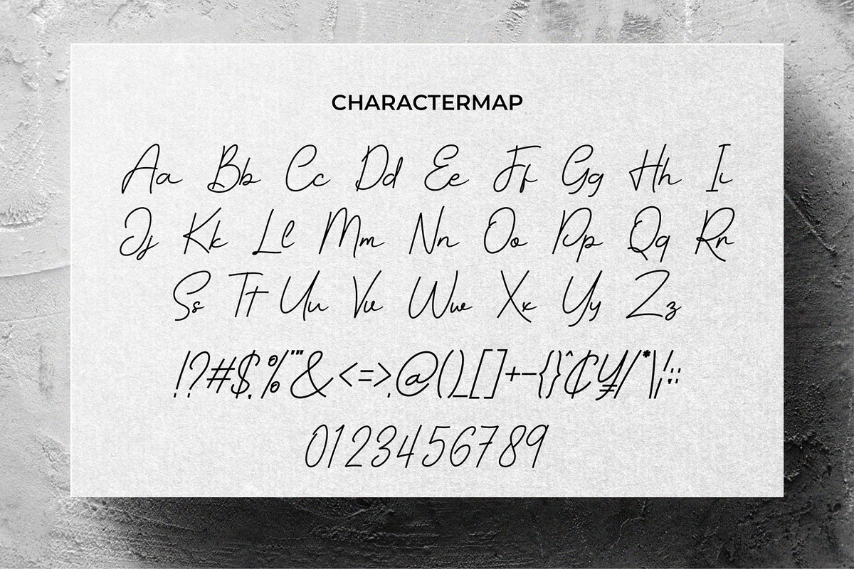 Piere Gusthone || Signature Font, a Font by Idea Studio (Photo 5 of 5)