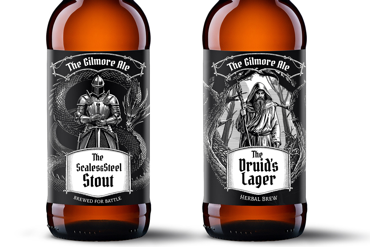 Fantasy Beer Label Designs