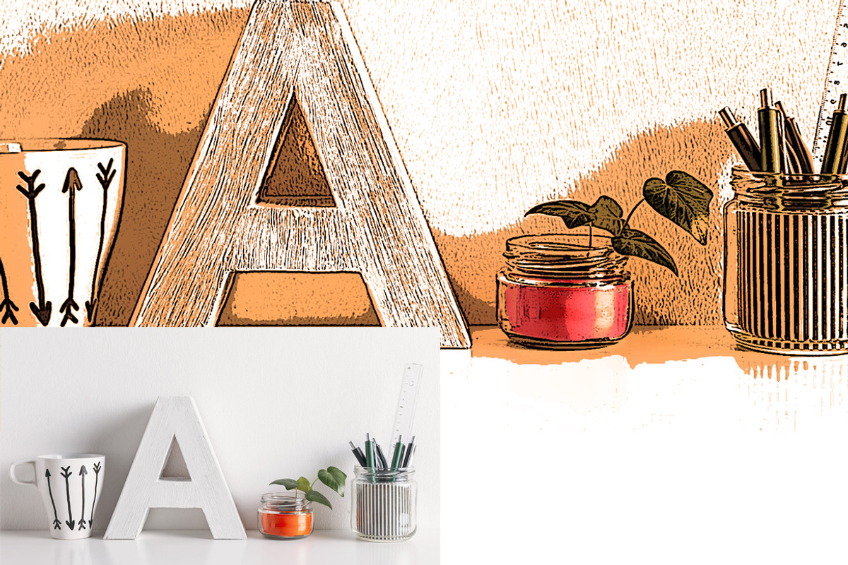 Magazine Photoshop Action, an Action Add-On by ContestDesign (Photo 5 of 7)