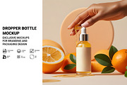Dropper Bottle Mockup, a Mockup by AKASH-DESIGNS (Thumbnail 2 of 2)
