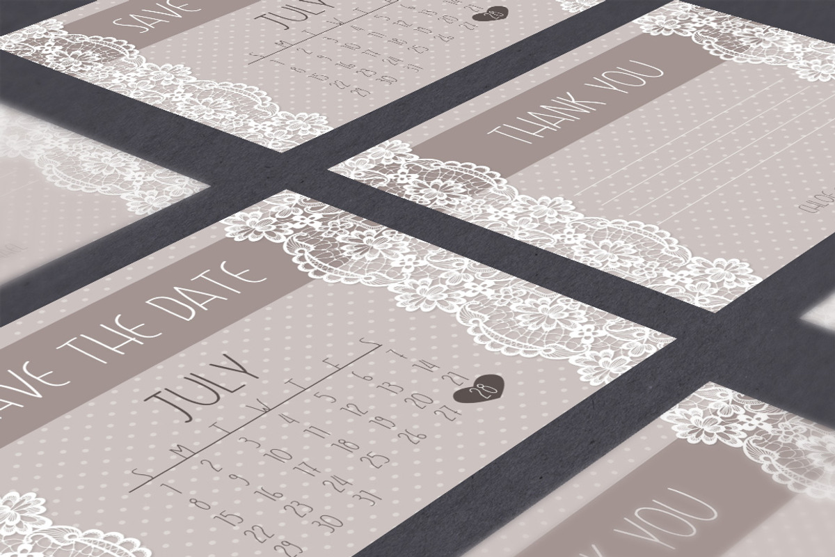 Elegant Wedding Branding Set, an Invitation Template by Elegrad Design Agency (Photo 9 of 12)