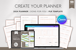 PLR Printable Templates Planners