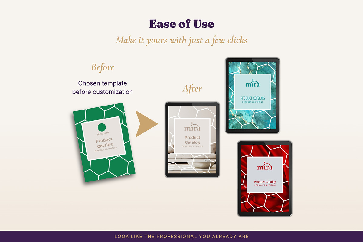 Product Catalog Line Sheet 3 Packs, a Magazine Template by B2 Studio (Photo 5 of 18)