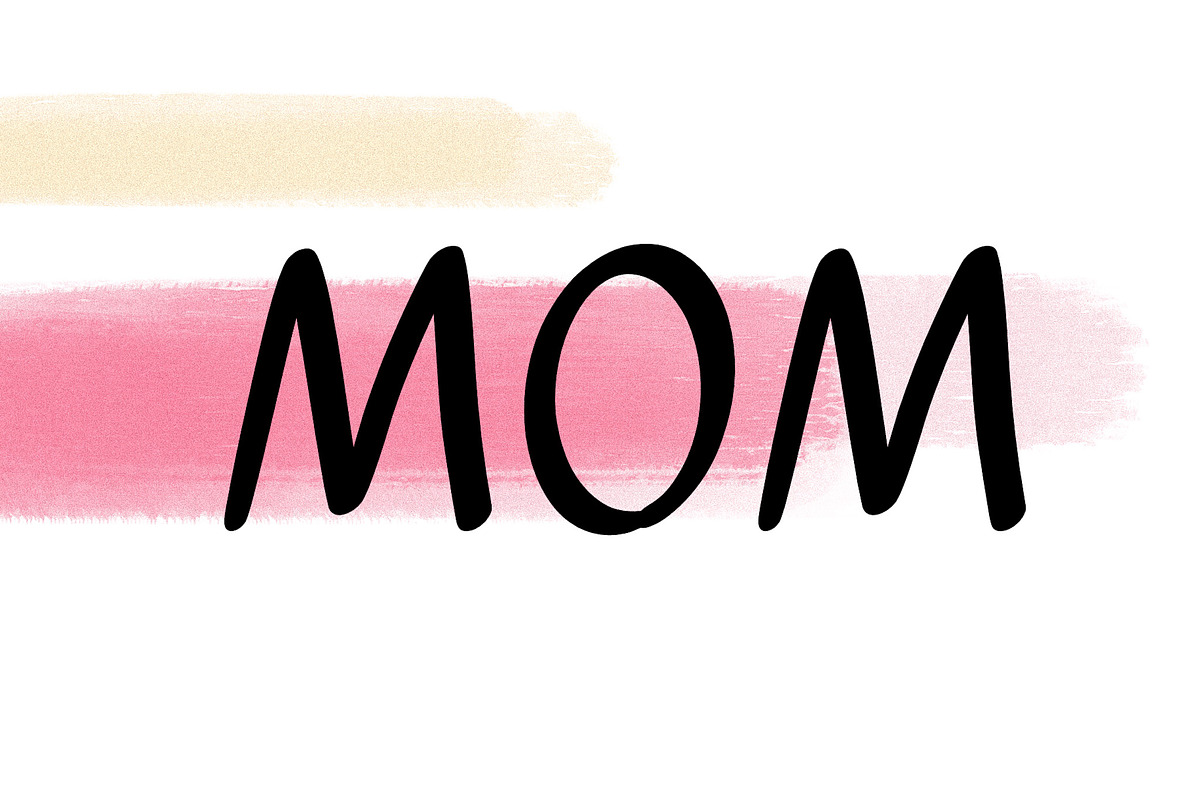 MOM, a Font by MyFontsShop (Photo 5 of 5)
