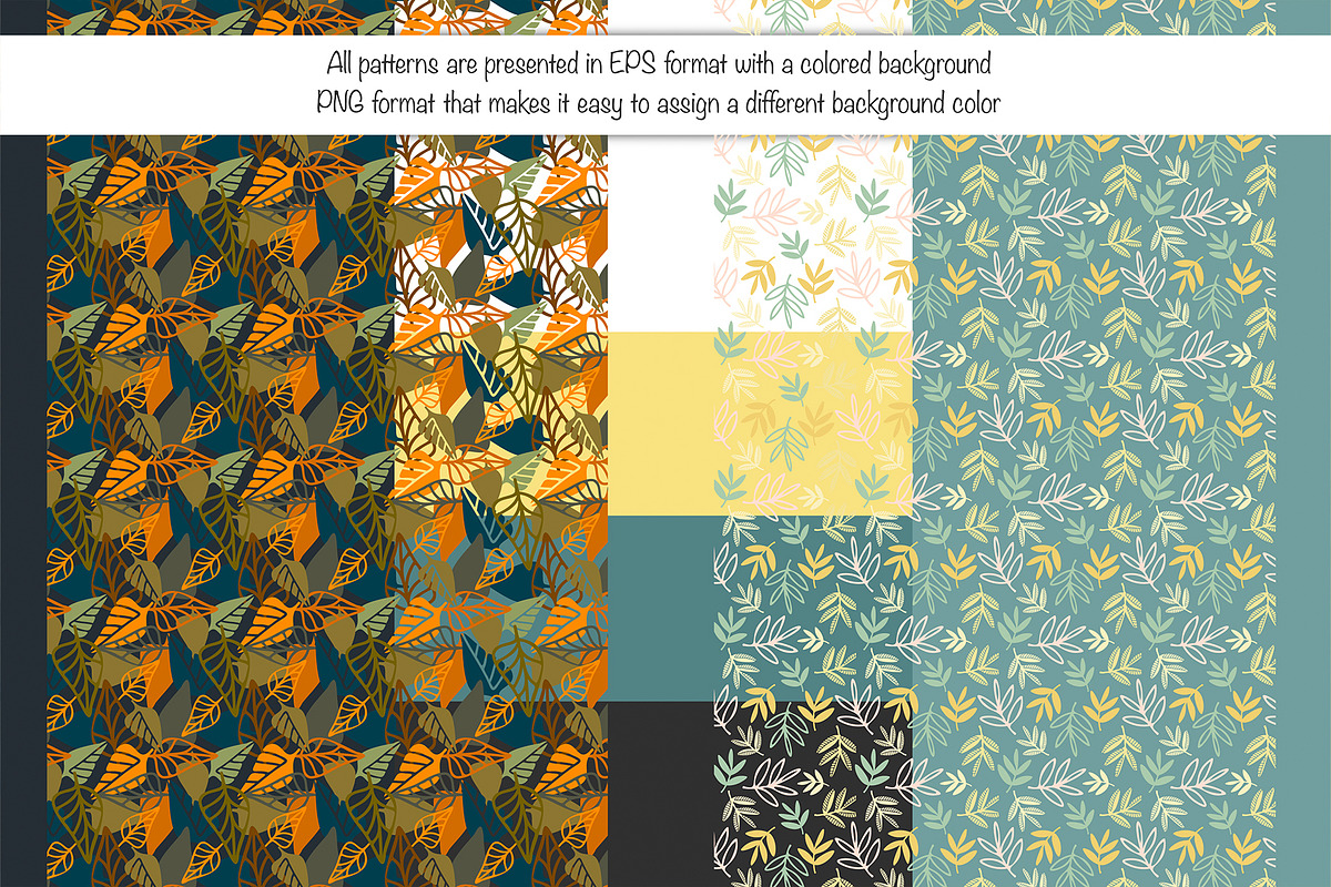 WARM AUTUMN, a Pattern Graphic by Tanna.ART (Photo 10 of 14)
