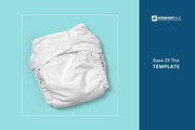 Reusable Cloth Diaper Mockup, a Product Mockup by Designertale (Thumbnail 8 of 9)