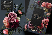 Velveteen Floral Clip Art Collection, an Object Graphic by Eclectic Anthology (Thumbnail 11 of 19)