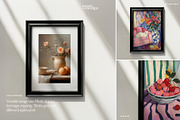 Black Frame Mockup | DIN A PSD, a Household Mockup by momomockps (Thumbnail 3 of 6)