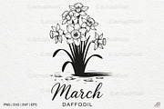 Birth Month Flowers SVG PNG Bundle, an Illustration by Actual Pixel (Thumbnail 10 of 24)