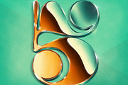 3D Letters Toolkit for Procreate, a Brush Add-On by Aurelie Maron (Thumbnail 8 of 8)