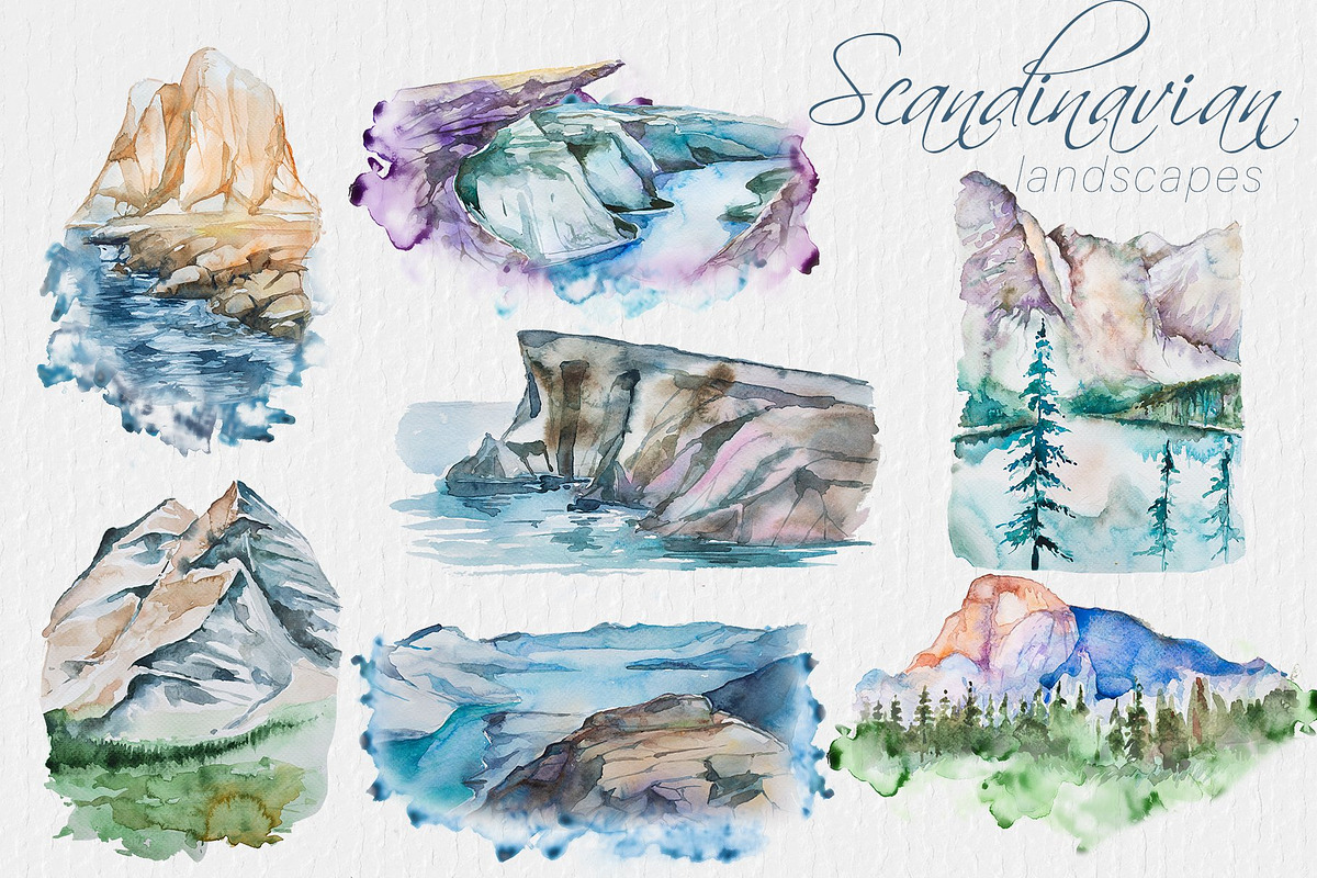 90%OFF! Watercolor Forest Bundle, an Animal Illustration by ArtCreationsDesign (Photo 13 of 18)