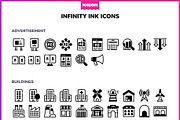 2100+ Infinity Ink icons, a Solid Icon by Icojam store (Thumbnail 6 of 12)