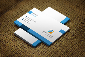 Skyclean Business Card Template