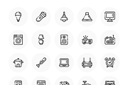 Cute Sticker Set, an Emoji Icon by Brickclay (Thumbnail 11 of 18)