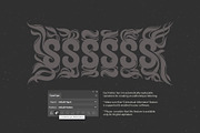 Hairy Metal - Hardcore Font, a Blackletter Font by Gleb Guralnyk (Thumbnail 7 of 10)