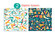 Songkran Clipart Icons Illustration, an Object Graphic by Olga Art Store (Thumbnail 3 of 5)