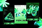 Y2K 3D Shapes - 113 illustrations, an Object Graphic by assetpro.design (Thumbnail 5 of 13)