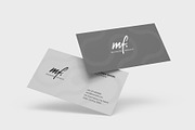 Modern Business Card Mockup Template, an Advertising Mockup by graphypix (Thumbnail 3 of 4)