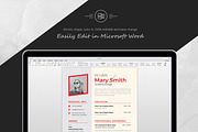 Professional CV for Job Seekers, a Resume Template by ResumeInventor (Thumbnail 5 of 6)