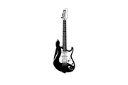 Electric Guitar - seamless patterns, an Object Illustration by Anastasia Cuza (Thumbnail 3 of 3)