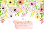 Sunny Easter bunny Watercolor, an Illustration by LABFcreations (Thumbnail 17 of 17)
