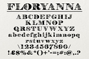 Floryan & FloryAnna Font Duo, a Font by Digital Typeface Studio (Thumbnail 6 of 7)