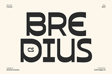CS Bredius – Quirky Font