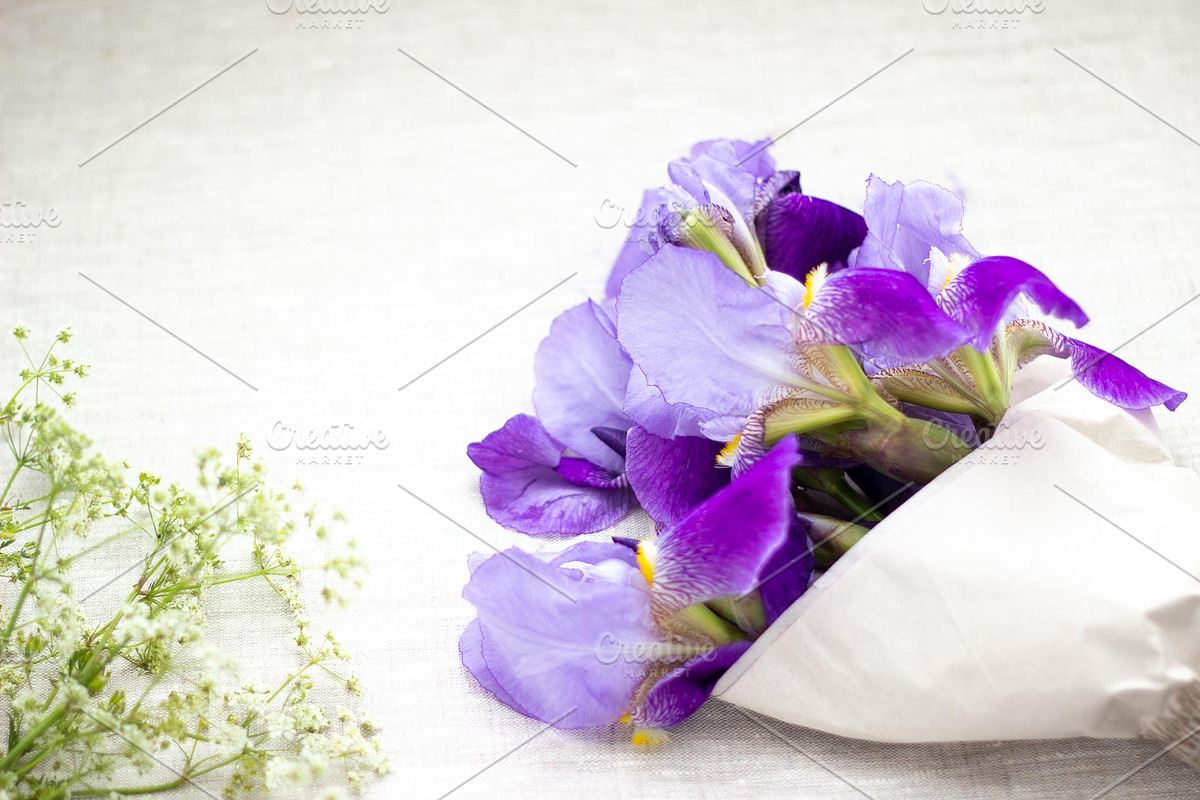 Purple Iris Styled Stock Collection, a Photo by Chalking Up Stock (Photo 13 of 19)