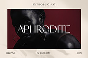 Aphrodite Elegant Sans Serif Font, a Font by UICreative (Thumbnail 1 of 12)