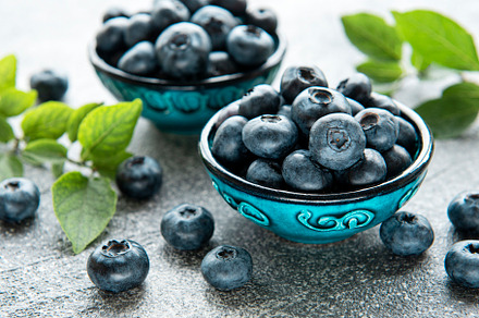 Freshly picked blueberries, a Food & Drink Photo by Olena Rudo