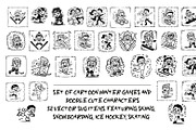 Set of cartoon winter games, a Person Illustration by SketchArtStudio (Thumbnail 1 of 3)