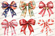 Christmas Bow Sublimation Bundle, an Illustration by DreamCafeArt (Thumbnail 4 of 7)