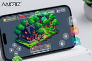Voxel Isometric Fantasy Terrain Asse, an Object Graphic by Maioriz Shop (Thumbnail 1 of 8)