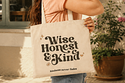 Retro Serif Font - Happy Sunday, a Serif Font by Font Liner (Thumbnail 3 of 9)