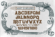 Fistful of Font, a Font by Caleb Bolt (Thumbnail 3 of 3)