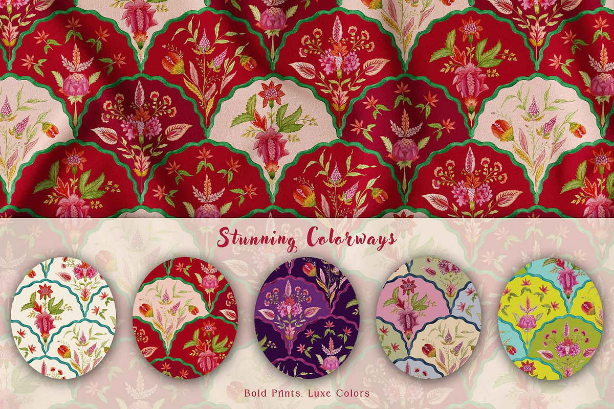 Scallop Garden Pattern, a Pattern Graphic by GND ART STUDIO (Photo 2 of 8)