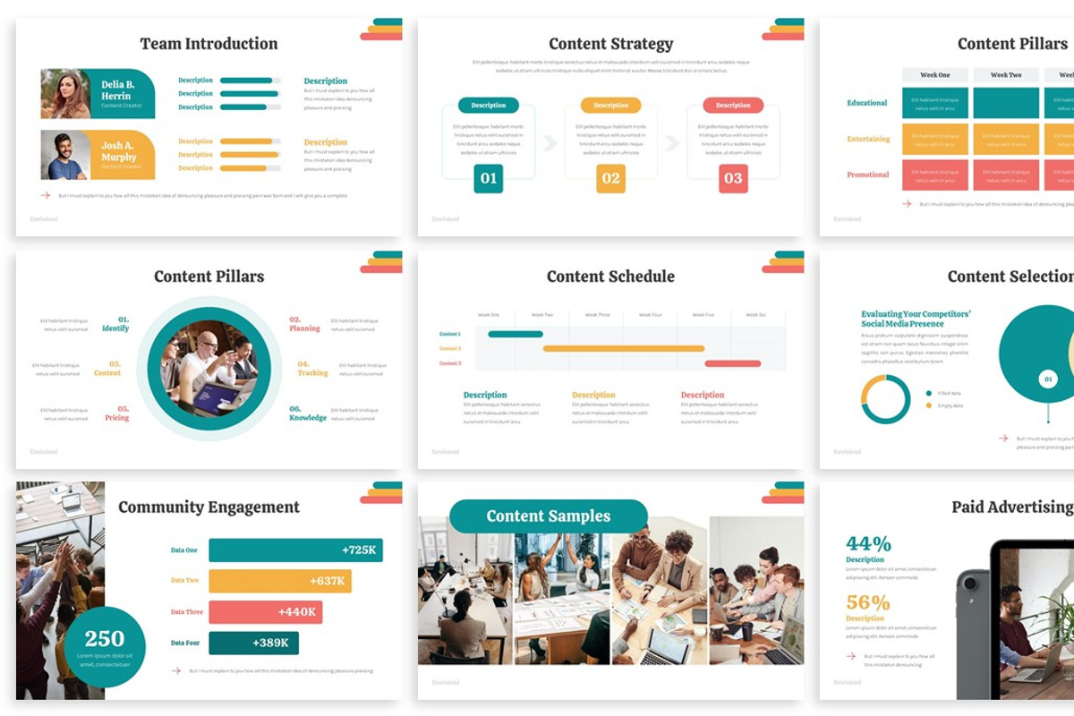 Envisione - Social Media Keynote, a Presentation Template by SlideFactory (Photo 3 of 4)