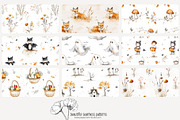 70 minimalist Halloween pattern, a Pattern Graphic by Poppy Lane Studio (Thumbnail 4 of 10)